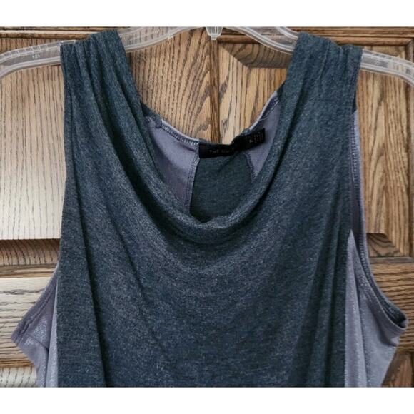 The Limited Womens Sleeveless Tank Top XL Grey Duo Scopped Neck - Picture 2 of 7